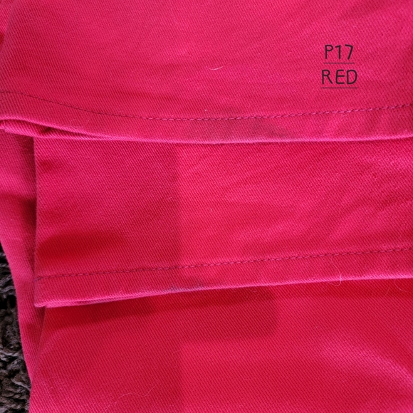 JINZU JEANS W42 L32 Red Zipper Fly - Picture 6 of 9